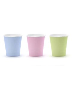 6 Gobelets pastel