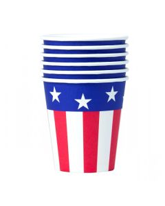 6 Gobelets USA 20 cl