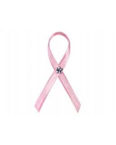 Boutonnières rose à fleur argentée