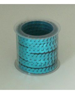 Ruban cercles couleur bleu