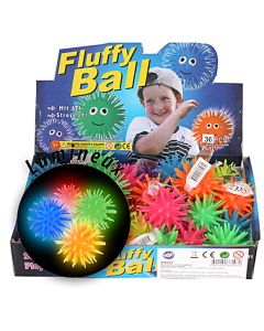 Balle hérisson lumineuse - 5 cm