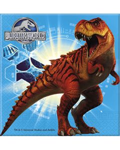 20 Serviettes Jurassic World