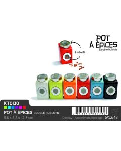 Pot à épices avec hublot