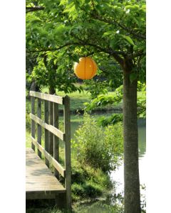 lampion chonois boule orange