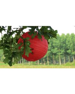 lampion 50 cm rouge