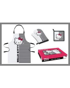 Coffret Linge de cuisine - Hello Kitty