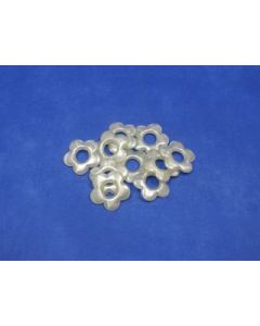 Fleurs "seventies" - ivoire