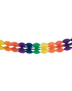 Guirlande croisée - multicolore