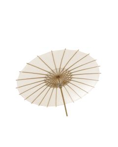 Ombrelle en papier blanche 60 cm
