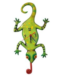 Horloge en forme de Gecko à prix discount