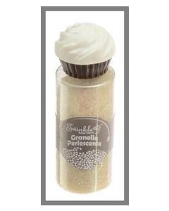 Granulés de sucre brillants - blanc