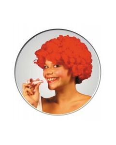 Perruque pop - rouge
