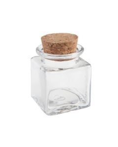 Mini pot carré liège - 5 cm PRIX CHOC