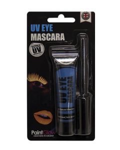 Mascara UV - blister - 15 ml - bleu fluo 