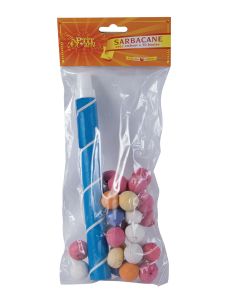 Kit sarbacane et 30 boules pas cher
