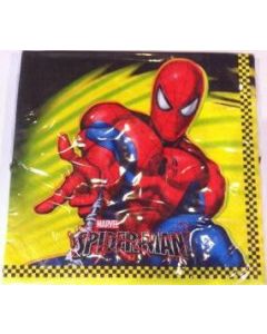 20 serviettes Spiderman