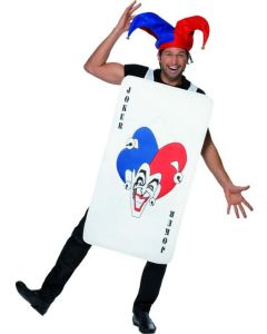 Déguisement adulte carte  joker