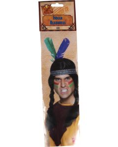 Bandeau indien avec plumes