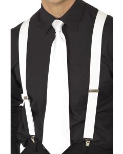 Bretelles élastiques blanches