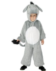 Déguisement enfant peluche âne - Taille 4/6 ans