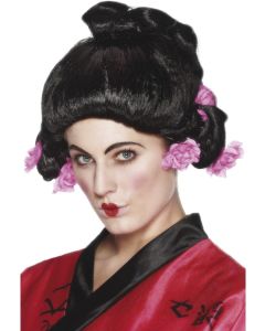 Perruque femme Geisha