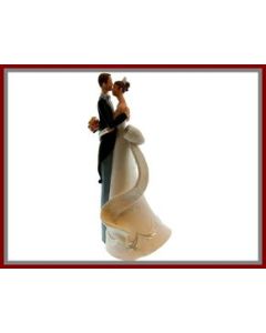 Couple de mariés - 30 cm