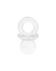 12 mini tétines transparentes