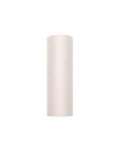 Rouleau de tulle crème - 15 cm x 9 m