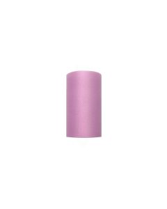 Rouleau de tulle - vieux rose - 8 cm x 20 m
