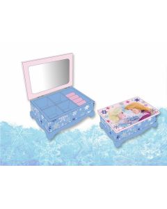 Boîte à bijoux 5 rangements - Reine des Neiges