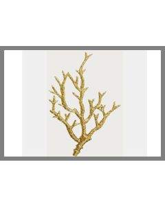 6 brindilles en bois de couleur or à prix choc