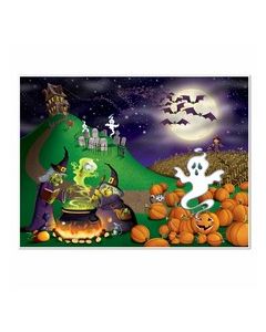 Poster halloween fantôme
