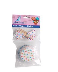 caissettes cupcakes pois piques