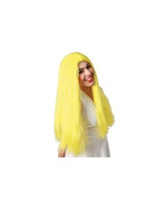 Perruque Châtain - femme cheveux longs 