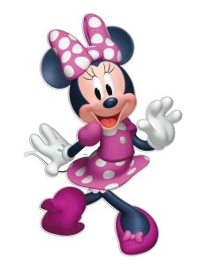 Silhouette Minnie Pink