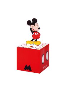 12 boîtes cartonnées avec figurine mickey