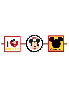 guirlande déco "I love Mickey"