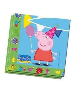 16 serviettes Peppa Pig