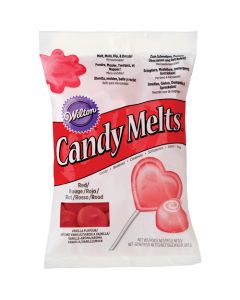 Candy Melts pastilles rouges - 340 g
