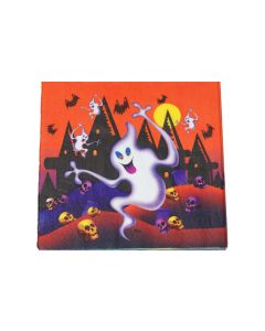 20 serviettes fantôme Halloween - 33 x 33 cm