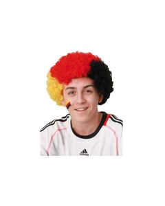 Perruque frisée supporter Allemagne