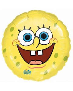 ballon helium rond bob l'éponge