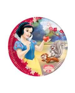 10 assiettes Blanche Neige