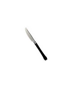 20 Couteaux noirs plastique