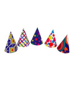 Pour le goûter d'anniversaire de votre enfant ou votre réveillon, optez pour un chapeau en forme de cône pour une ambiance festive et originale!