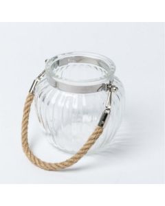 Lanterne verre vintage