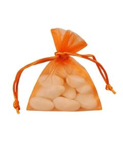 10 Sacs en organdi PM - orange