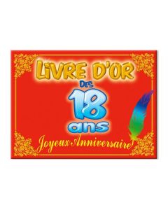 Livre d'or - 18 ans