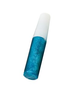 Stylo paillette - turquoise