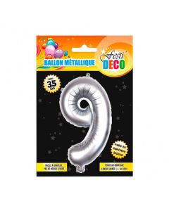 ballon chiffre 9